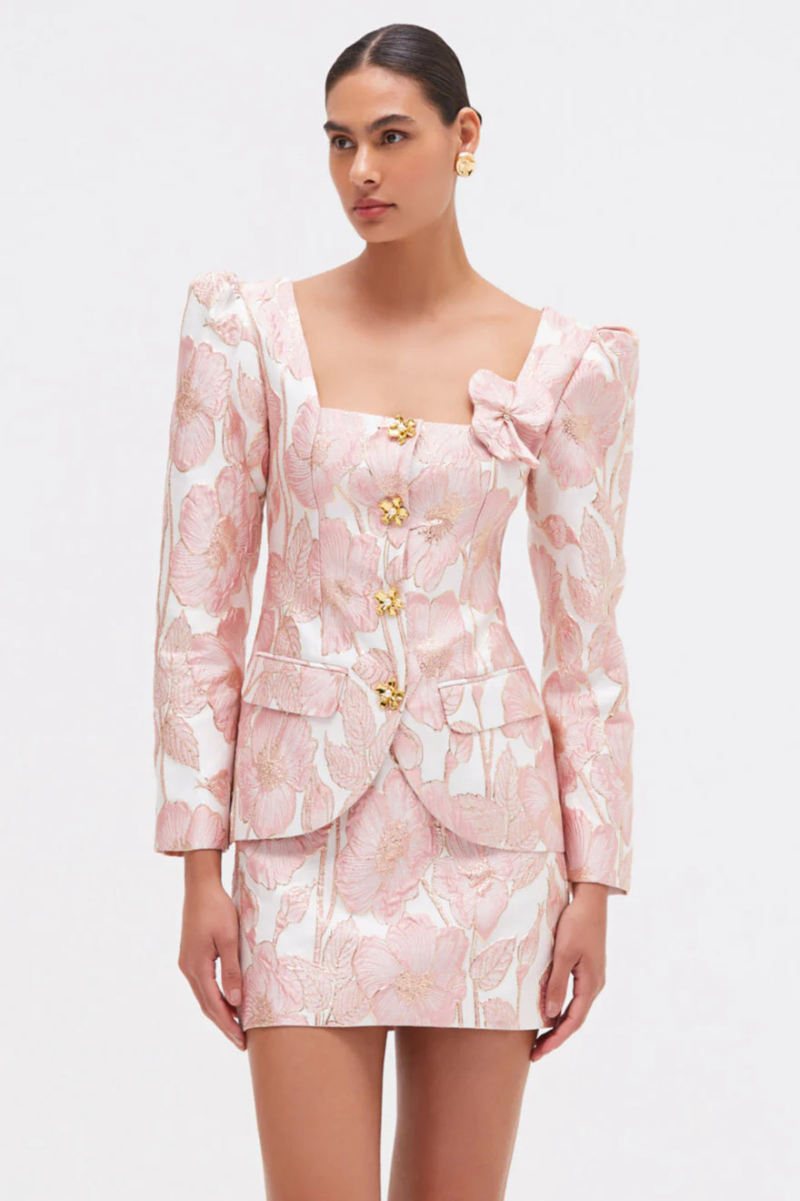 PETAL JACQUARD JACKET | PatBO