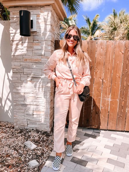 The cutest spring jumpsuit EVER!!! Old navy finds!! True to size. Wearing a small! Love this for dressing up or dressing down! Wearing it with vans is a super cute teacher outfit idea! 

Sale alert
Teacher style
Teacher outfit inspo
Teacher outfits
Ootd
Easter weekend
Brunch outfit
Travel outfit


#LTKU #LTKFind #LTKunder50