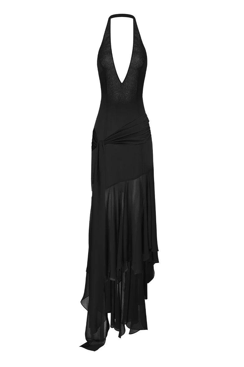 BETTA BLACK MAXI DRESS | Stolen Stores | CULT MIA | CULT MIA UK LTD