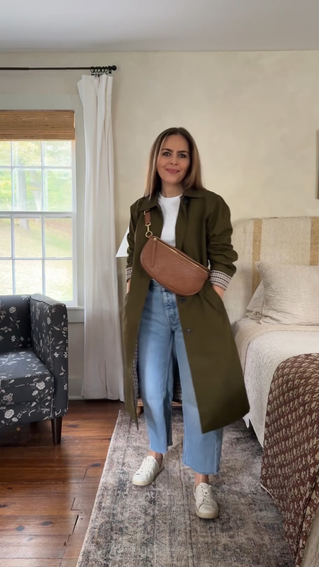 The most perfect trench coat. Wearing XXS petite