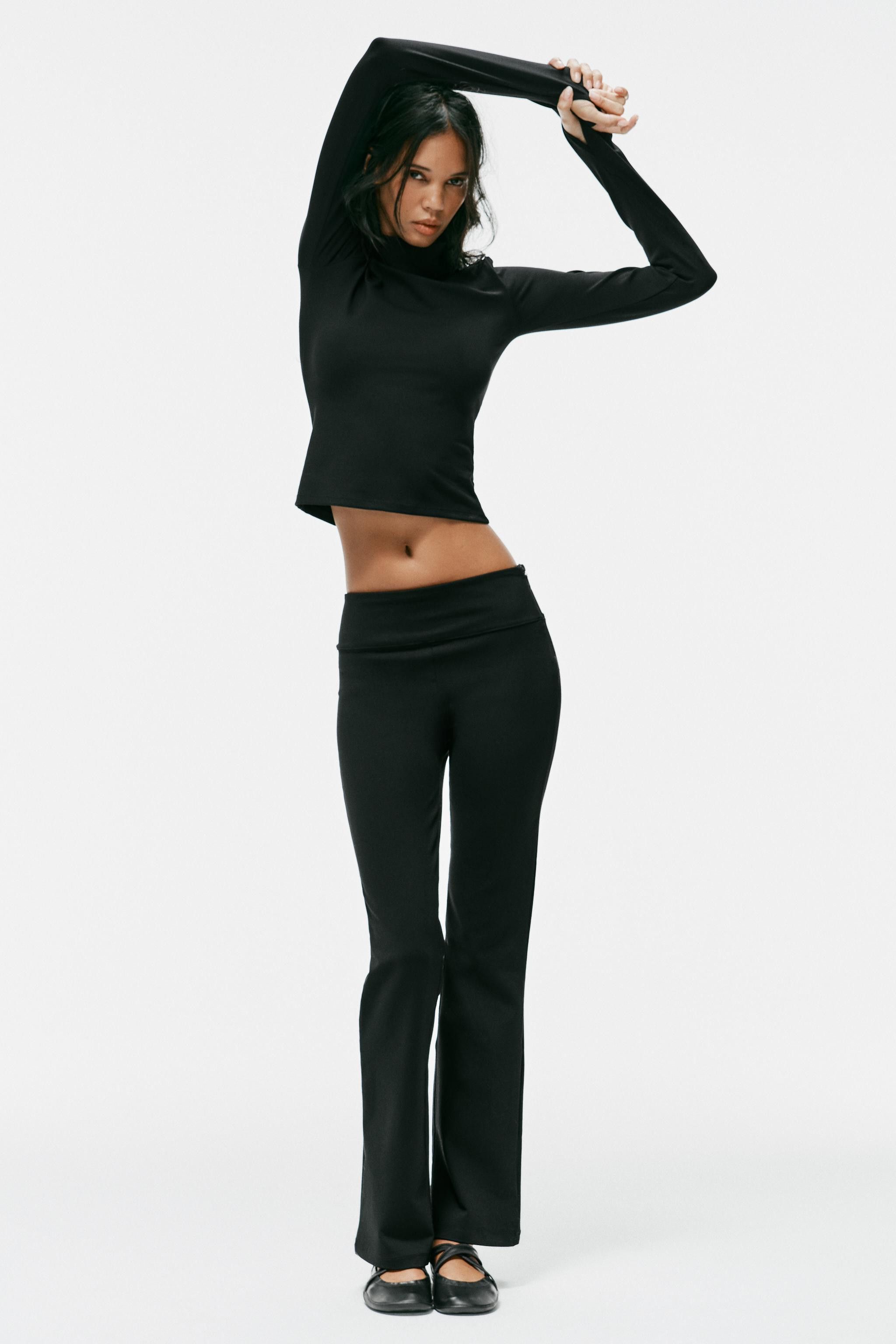 STRETCH FLARE PANTS | Zara US