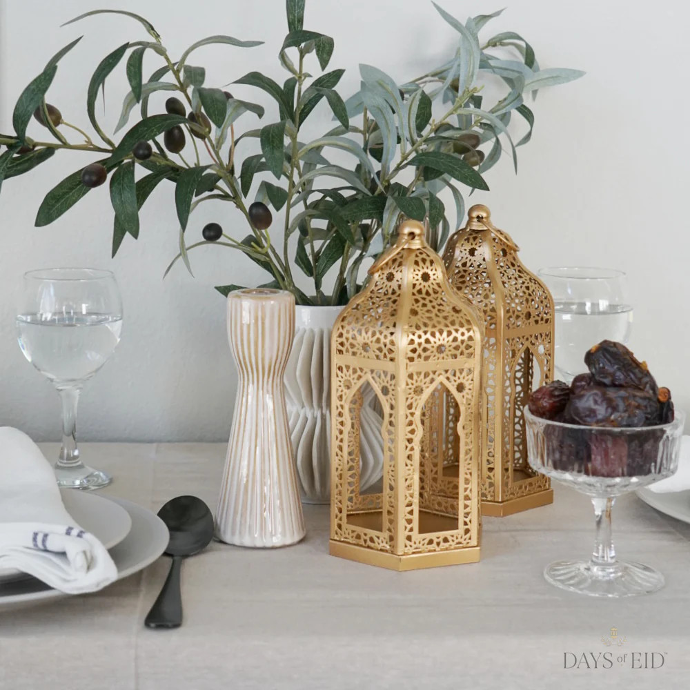 Mini Moroccan Lanterns : Set of 2 | Days of Eid