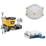 Control Pro 130 + 3M Respirator, 8511 10-Pack + ScotchBlue 2090-24 8 Rolls | Amazon (US)