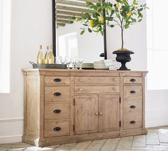 Lucca Buffet, Salvaged Pine | Pottery Barn (US)