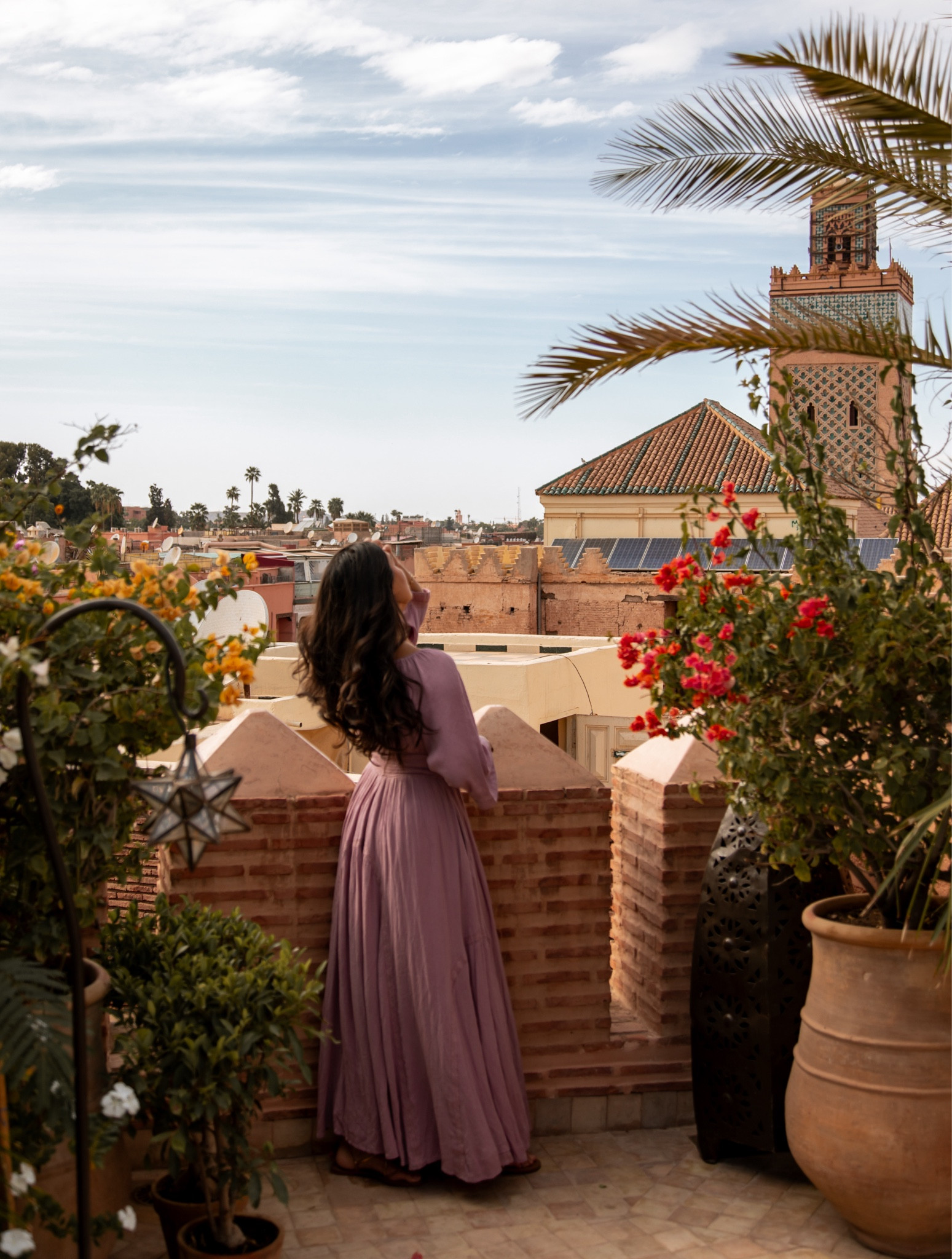 The perfect light, breezy travel dress, and it comes in a bunch of colours 
