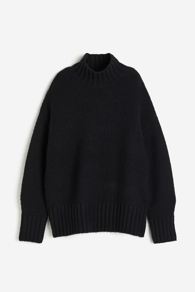 Oversized turtleneck jumper | H&M (UK, MY, IN, SG, PH, TW, HK, KR)