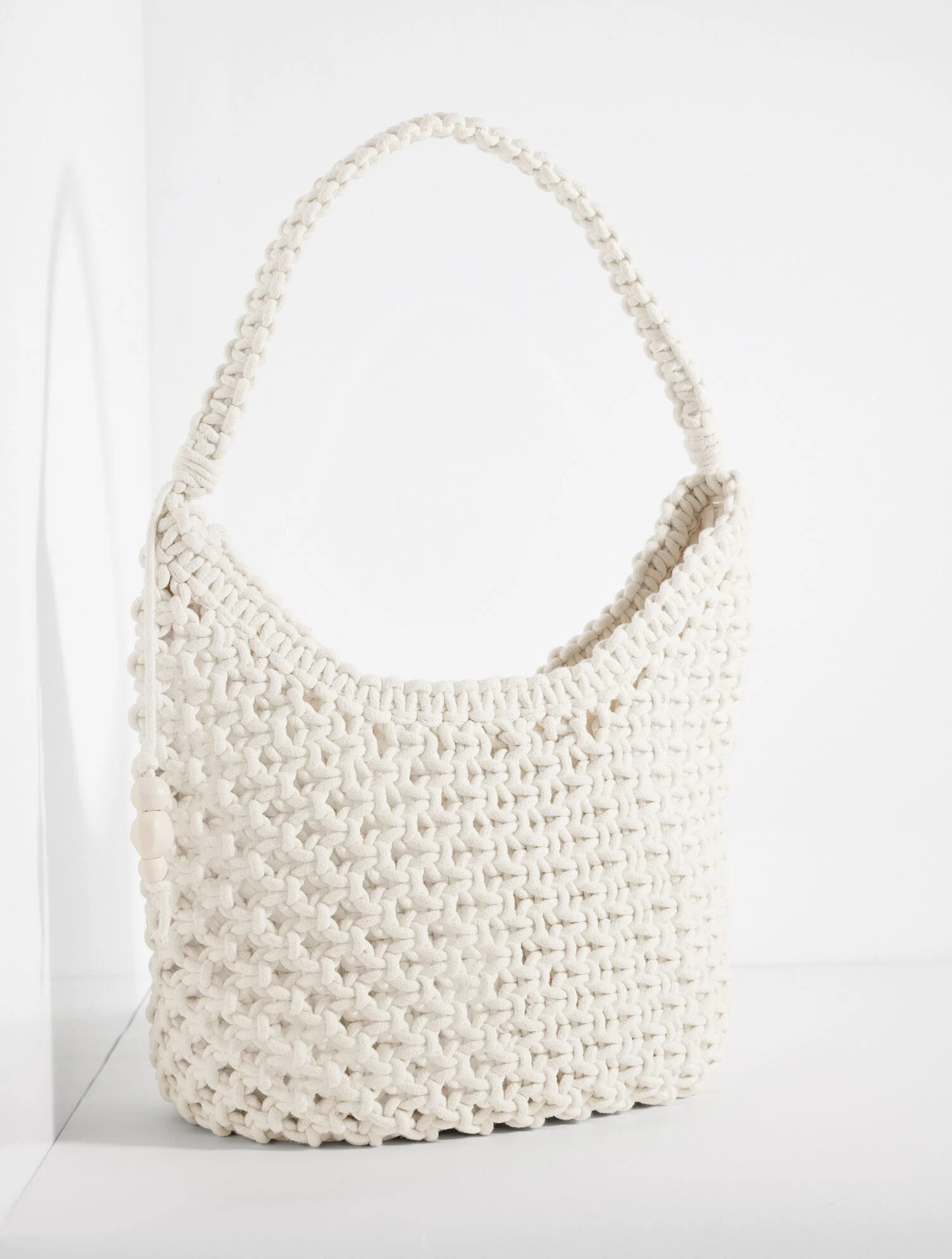 Knotted Cord Hobo Bag | Talbots