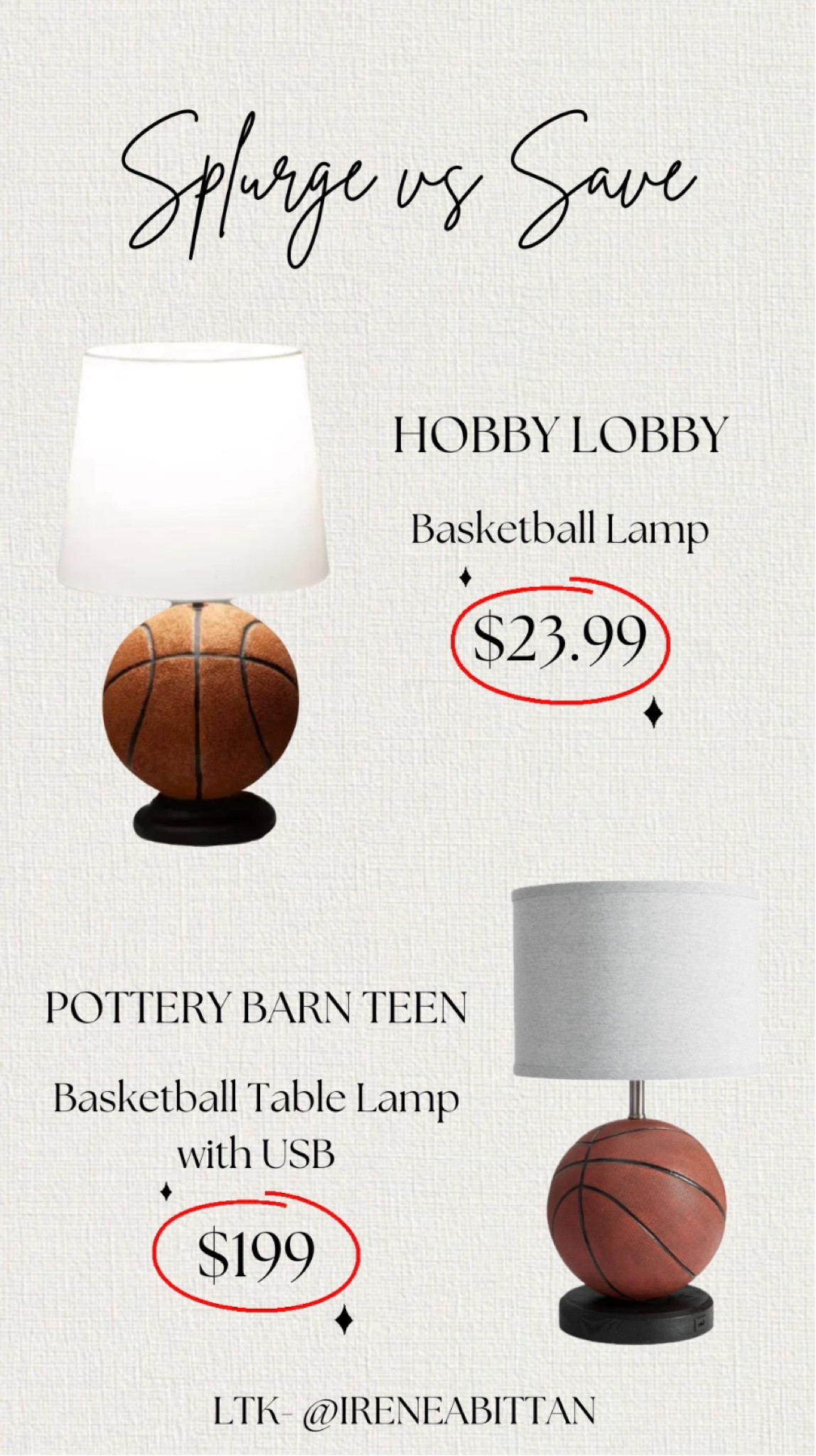 Splurge vs Save 

#LTKHome #LTKFindsUnder50