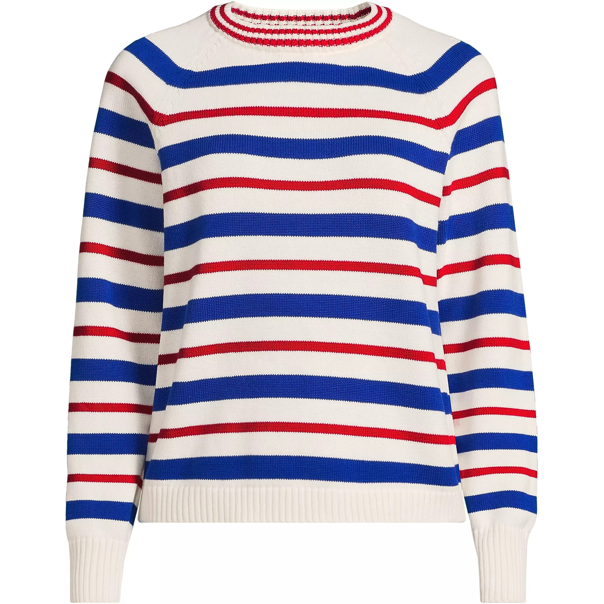 Women's Drifter Raglan Crew Sweater | Lands' End (US)
