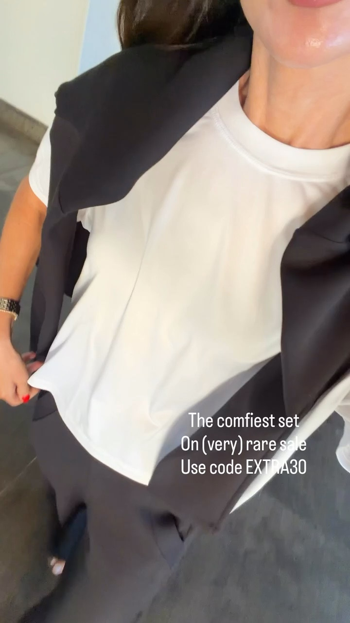 This Spanx set is the kind of outfit that makes getting ready so much easier. The soft fabric, flattering fit, and simple style make it a great choice for running errands, traveling, or grabbing coffee with friends.

Code EXTRA30

Spanx set, matching set, travel outfit, comfortable outfit, casual style, everyday look, neutral outfit, elevated basics, mom style, cute and comfy, wardrobe staple, annabrstyle

#LTKootd #LTKActive #LTKTravel