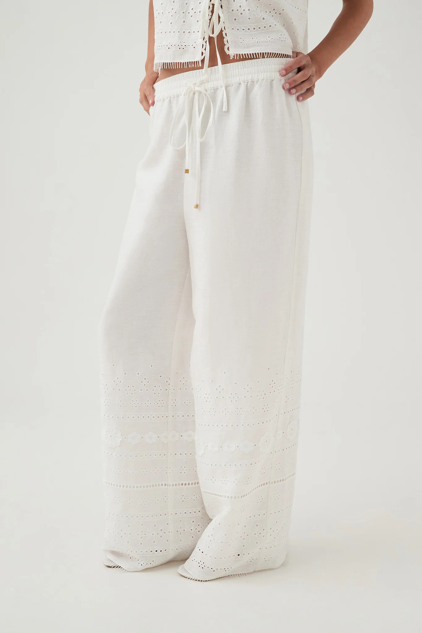 Cloud Embroidered Pant | aje. (Australia and New Zealand)