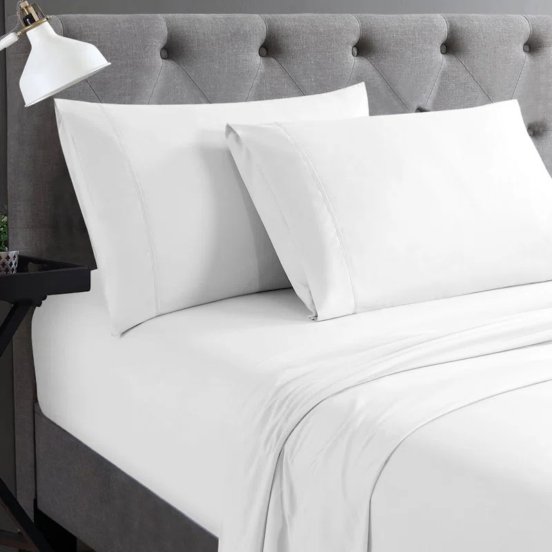 This 2-piece set of pillowcases will have you drifting off to dreamland in a sleek and cozy style... | Wayfair North America