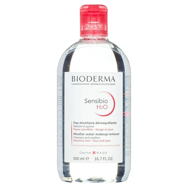 Bioderma - Sensibio, H2O Soothing Micellar Cleansing Water and Makeup Removing Solution for Sensi... | Walmart (US)