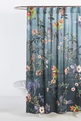 Henrik Organic Cotton Shower Curtain | Anthropologie (US)