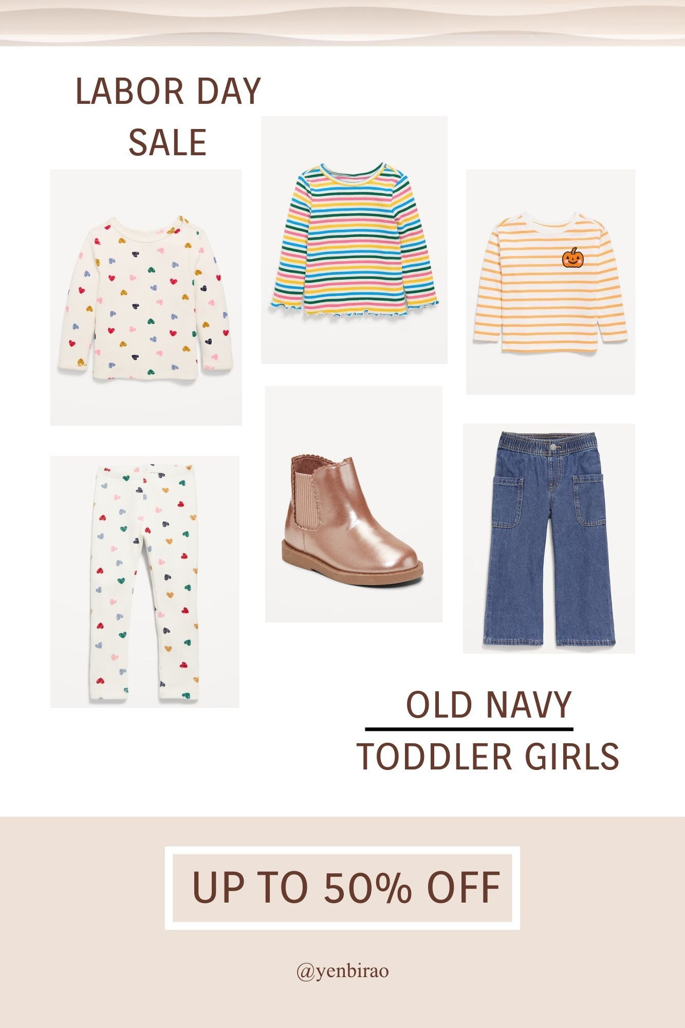 Shopping for Labor day deals. Here’s what I’m getting for my daughter from Old Navy, 50% off! 

#LTKKids #LTKSaleAlert #LTKBaby