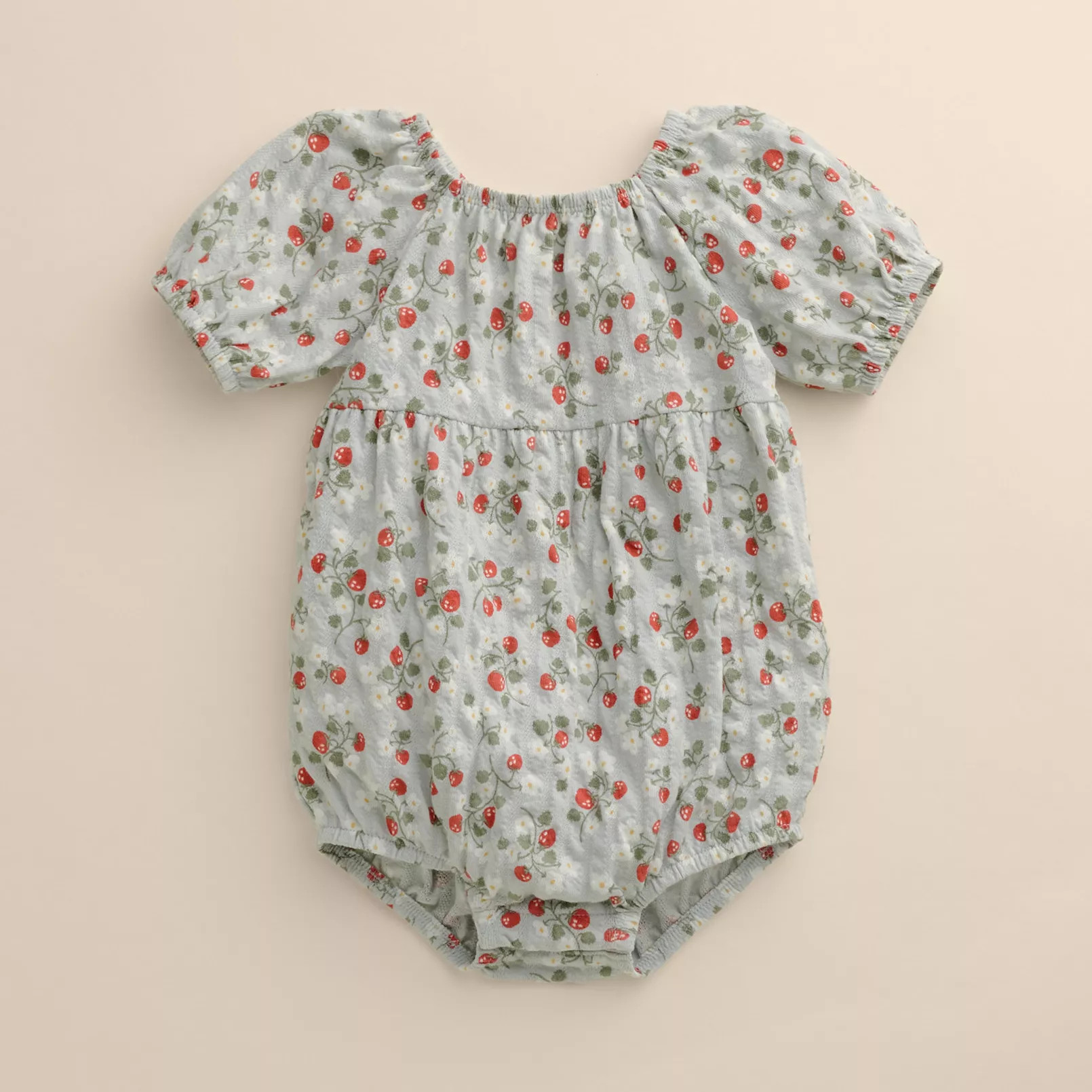 Baby Girl Little Co. by Lauren Conrad Puff Sleeve Bubble Bodysuit | Kohl's