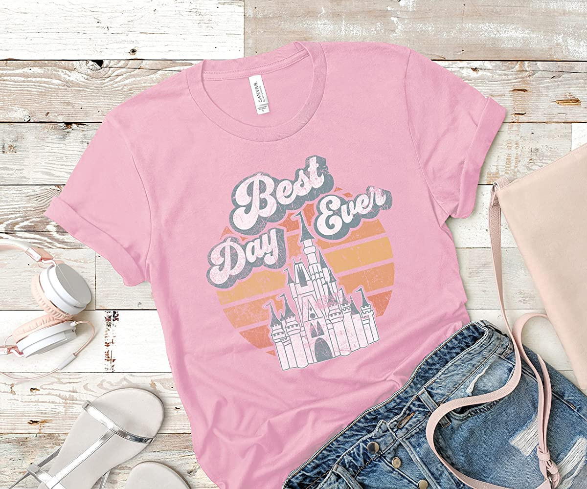Best Day Ever Shirt | Cute Matching Vacation T-Shirt for Disney | Disney Shirt | Disneyland #LTKkids | Amazon (US)