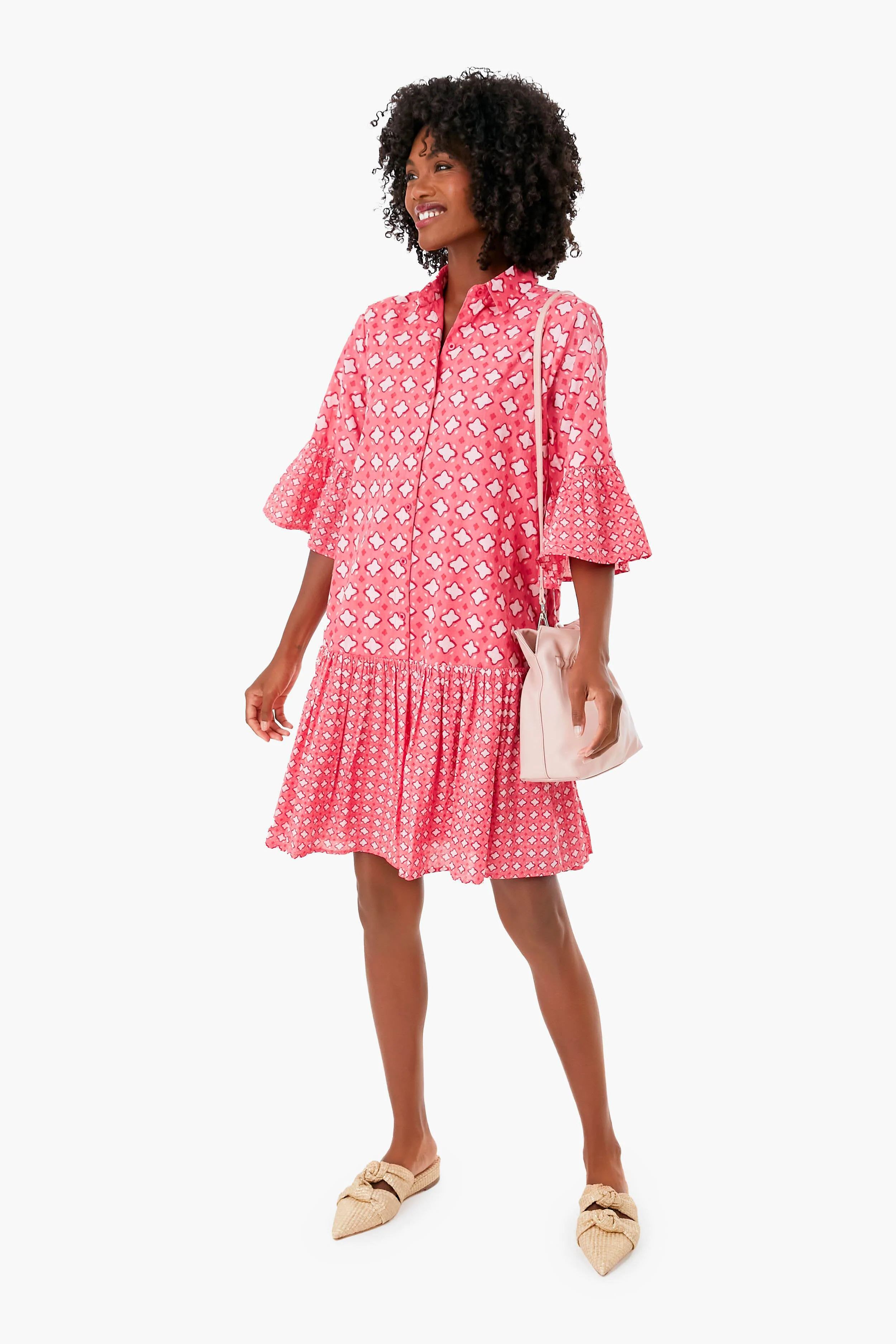 Pink Celia Genny Dress | Tuckernuck (US)