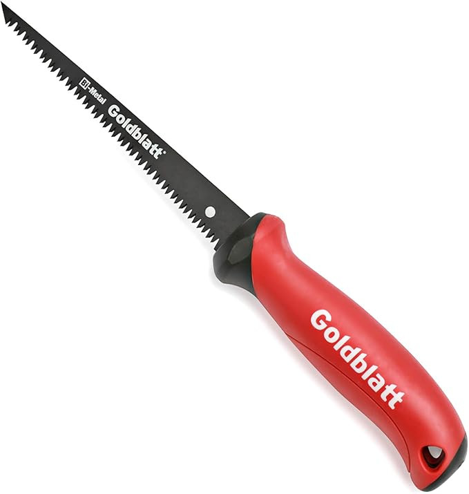 Goldblatt Drywall Saw - 6-inch Jab Saw, Keyhole Saw with Soft Grip Handle, Hand Saw, Sheetrock Sa... | Amazon (US)