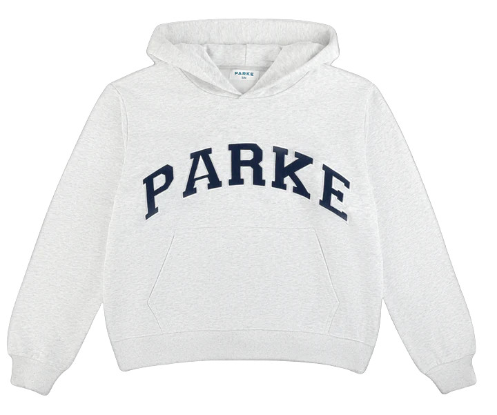 OG Varsity Hoodie Sweatshirt - Classic Grey + Denim | Parke