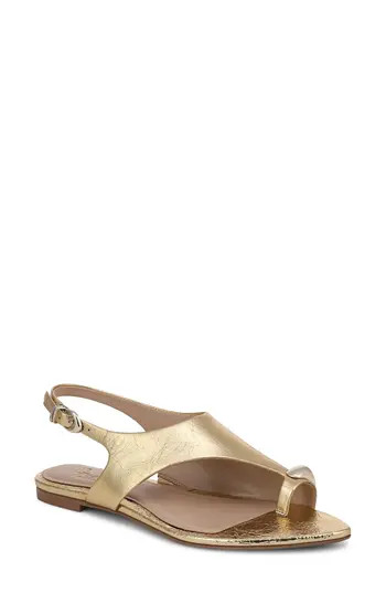 27 EDIT Naturalizer Via Slingback Pointed Toe Sandal in Dark Gold at Nordstrom Rack, Size 6.5 | Nordstrom Rack