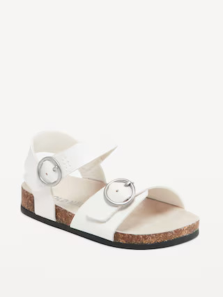 Faux-Leather Buckled Strap Sandals for Baby | Old Navy (US)
