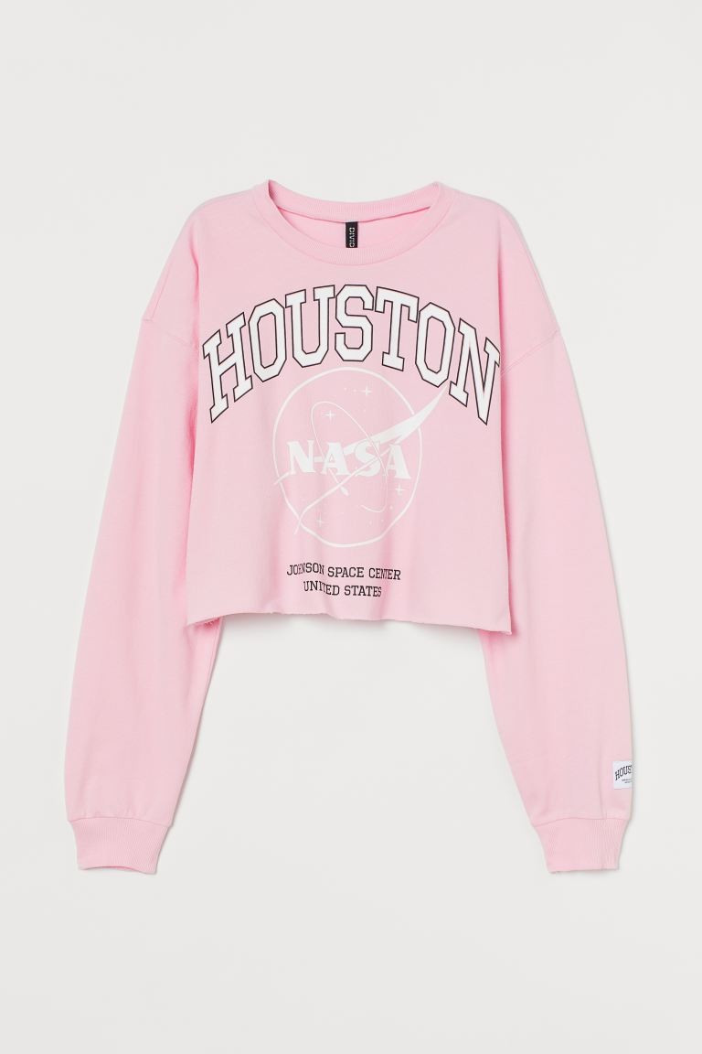 Printed Sweatshirt | H&M (US + CA)