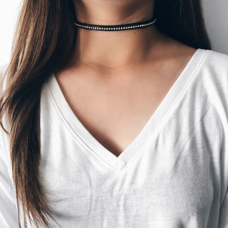 Tuxedo Choker | EllandEmm