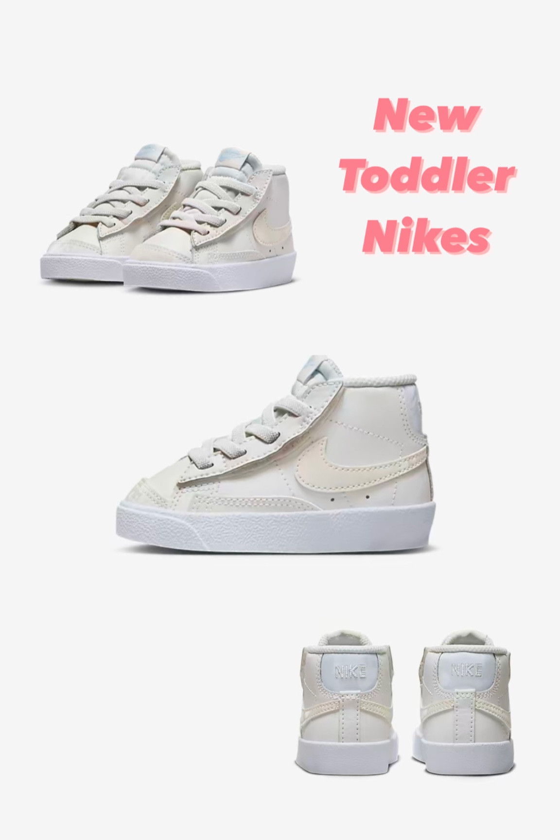 New Nikes ; Nike blazer ; toddler Nike blazer ; white Nikes ; trending nikes for kids ; fall sneakers for kids 

#LTKSeasonal #LTKkids #LTKshoecrush