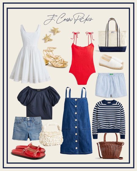 J. Crew has so many adorable pieces perfect for summer right now ❤️

#LTKStyleTip #LTKShoeCrush #LTKFindsUnder100
