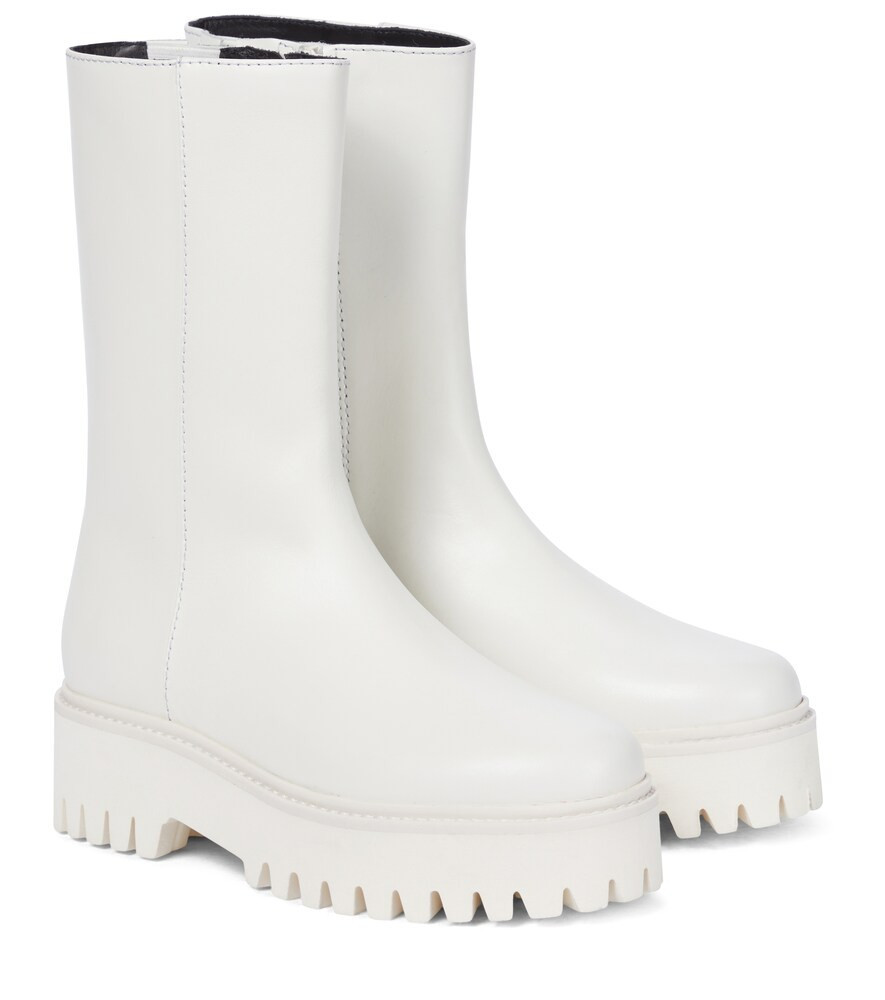Dorothee Schumacher Stiefel Sporty Elegance aus Leder | Mytheresa (DACH)