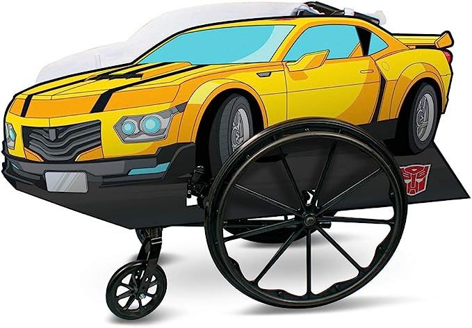 Bumblebee Adaptive Wheelchair Cover for Kids, Official Transformers Rolling Costume for Wheelchai... | Amazon (US)