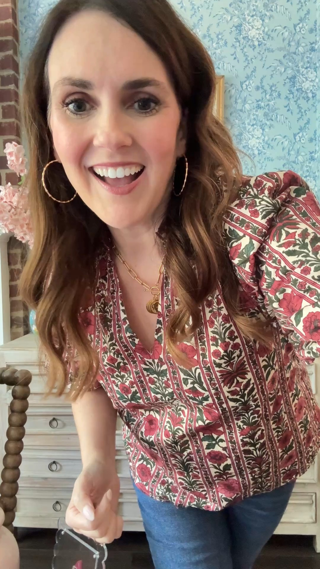 The perfect top to transition from summer to fall! Loving this pretty blockprint from Avara!

#LTKdayinmylife #LTKgrwm #LTKootd