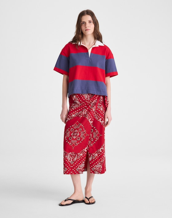 Boxy Rugby Polo | Madewell