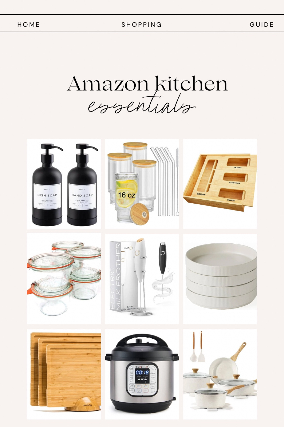 Kitchen essentials from Amazon!

#LTKFamily #LTKHome #LTKFindsUnder100