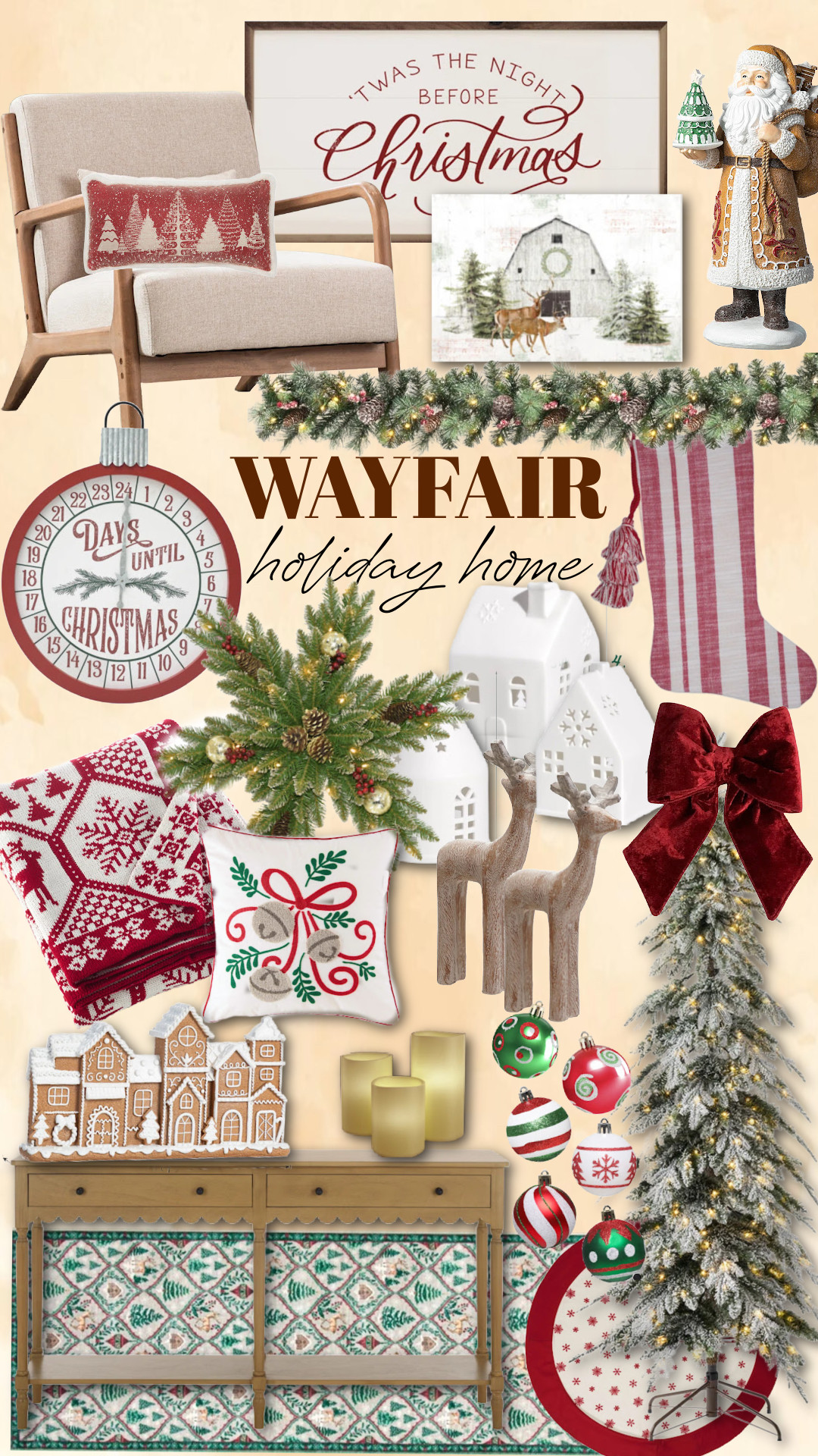 Wayfair Holiday Home

Sarah Joy, Christmas, home decor, decorations, deals 

 #LTKSeasonal #LTKHome #LTKSaleAlert