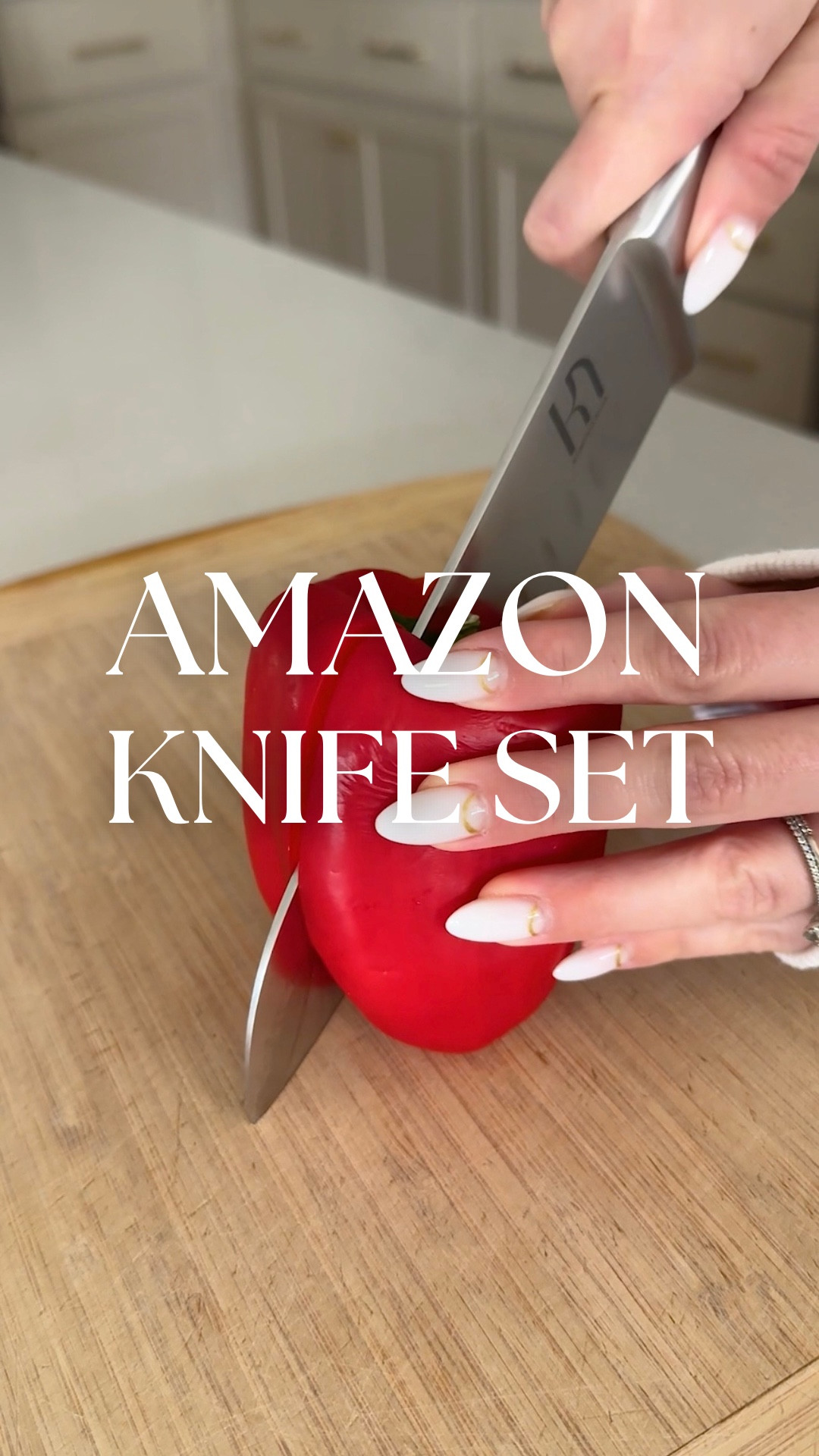 I can’t believe this knife set is from Amazon 🙌🏼 so sharp, lightweight, comes with a sharpener, and no crevices to trap water! Absolute must have! 

amazon find, kitchen knives, knife set, cooking tools, home essentials, kitchen upgrade, chef prep, cooking utensils, amazon cookware

#LTKfoodie #LTKmomlife #LTKHome