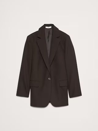 Boyfriend Wool Blazer | Banana Republic (US)