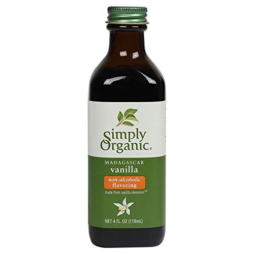 Simply Organic Vanilla Flavoring (non-alcoholic), Certified Organic | 4 oz | Amazon (US)