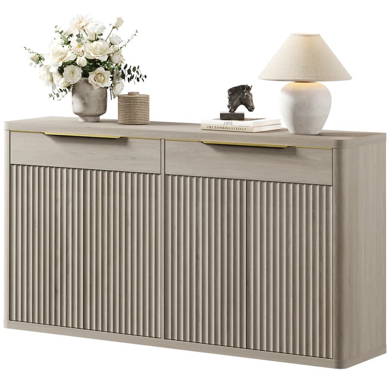 Cesiro 66.34'' Sideboard With 4 Doors And 2 Drawers | Wayfair North America