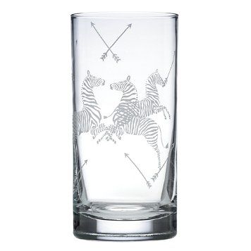 Scalamandre by Lenox Zebra Highball Glass, Set of 2 | Bloomingdale's (US)