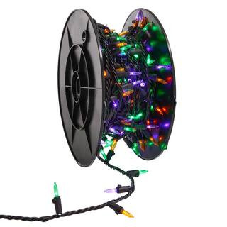 Home Accents Holiday 300 Multi-Colored Mini LED Lights 24RT0492425 - The Home Depot | The Home Depot