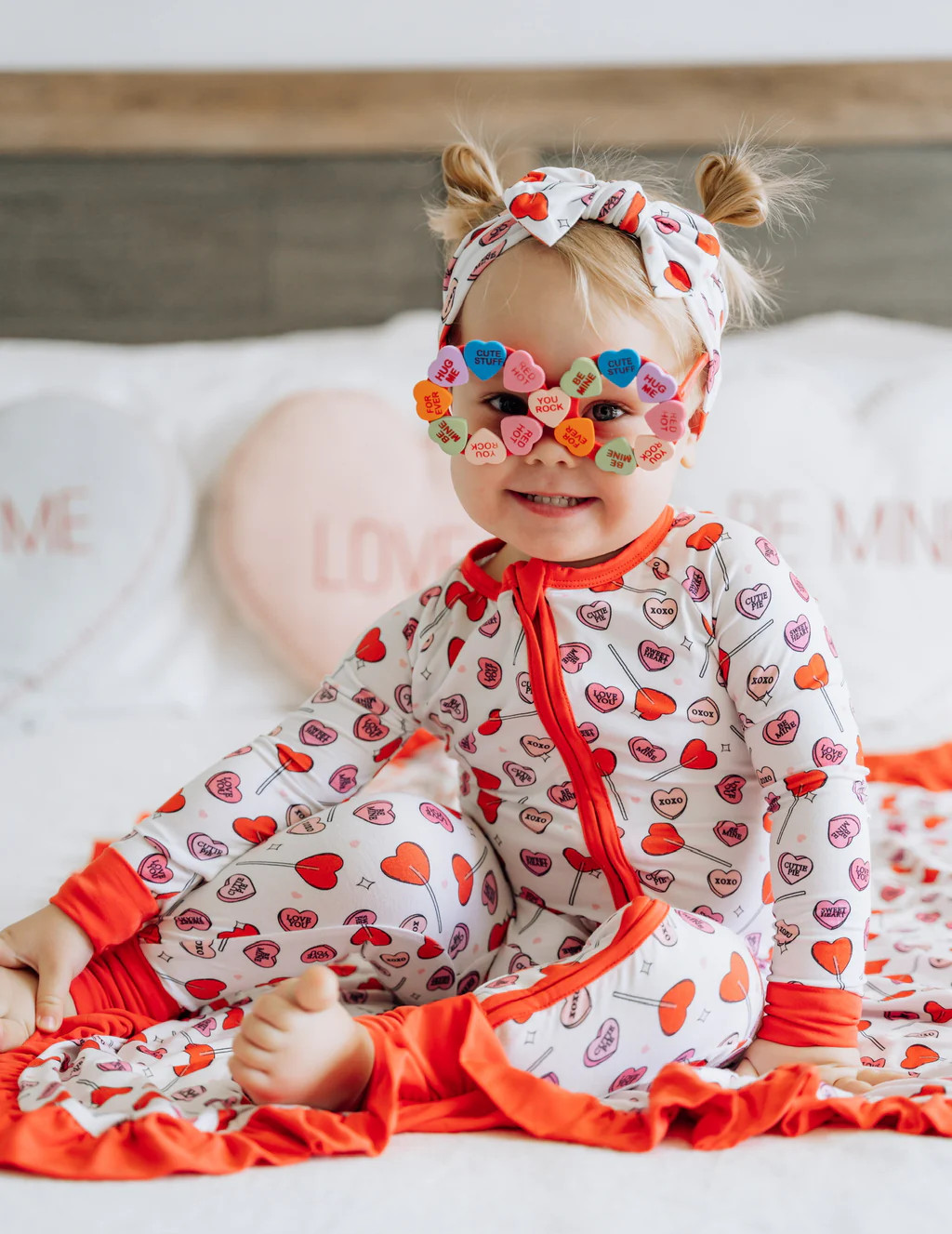 EXCLUSIVE BE MINE DREAM ROMPER | DREAM BIG LITTLE CO