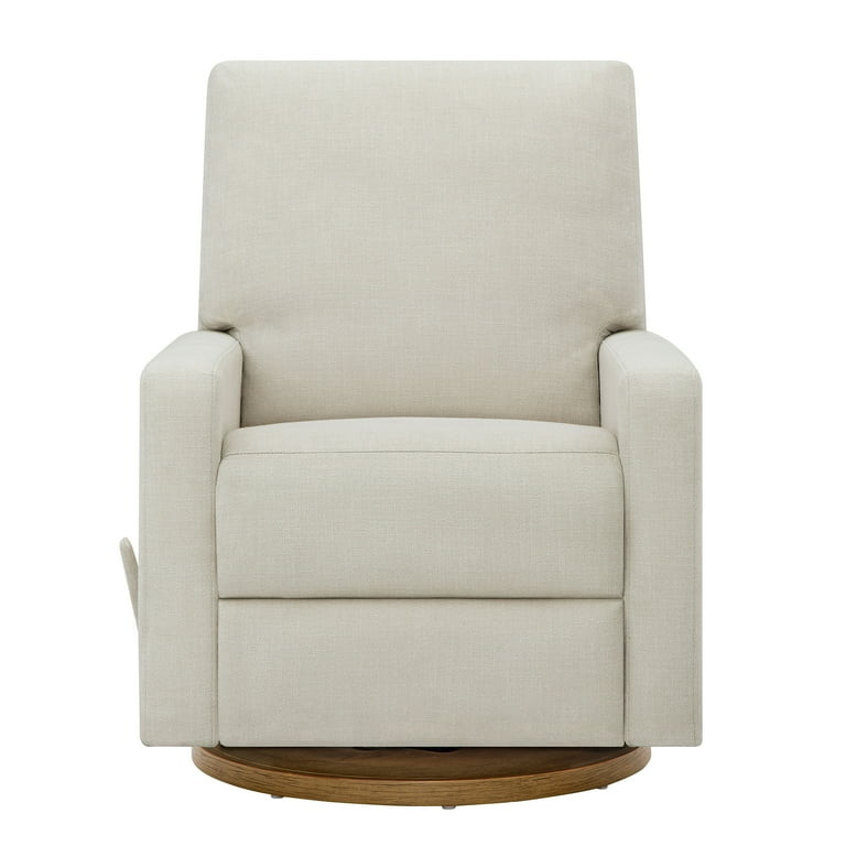 Better Homes & Gardens Modern Farmhouse Glider Recliner, Cream Linen | Walmart (US)