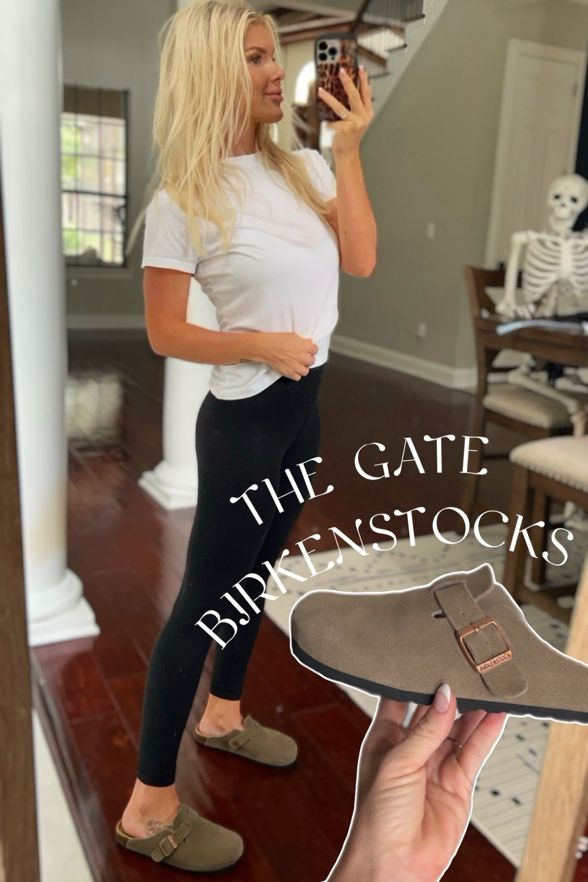 These Boston Birkenstocks are the PERFECT dupe from DH G8. I bought the original pair from Birkenstock & saw these were highly recommended as a dupe and gave it a shot. Fast shipping (couple weeks) and such good quality. Came with the Birkenstock OG box too. Don’t even care that these aren’t real. They look and feel it. Saves $150. 

Birkenstock ootd | Boston birks | fall shoe | Boston Birkenstock dupe |DHG8 | DUPES 

#LTKShoeCrush #LTKStyleTip #LTKFindsUnder50