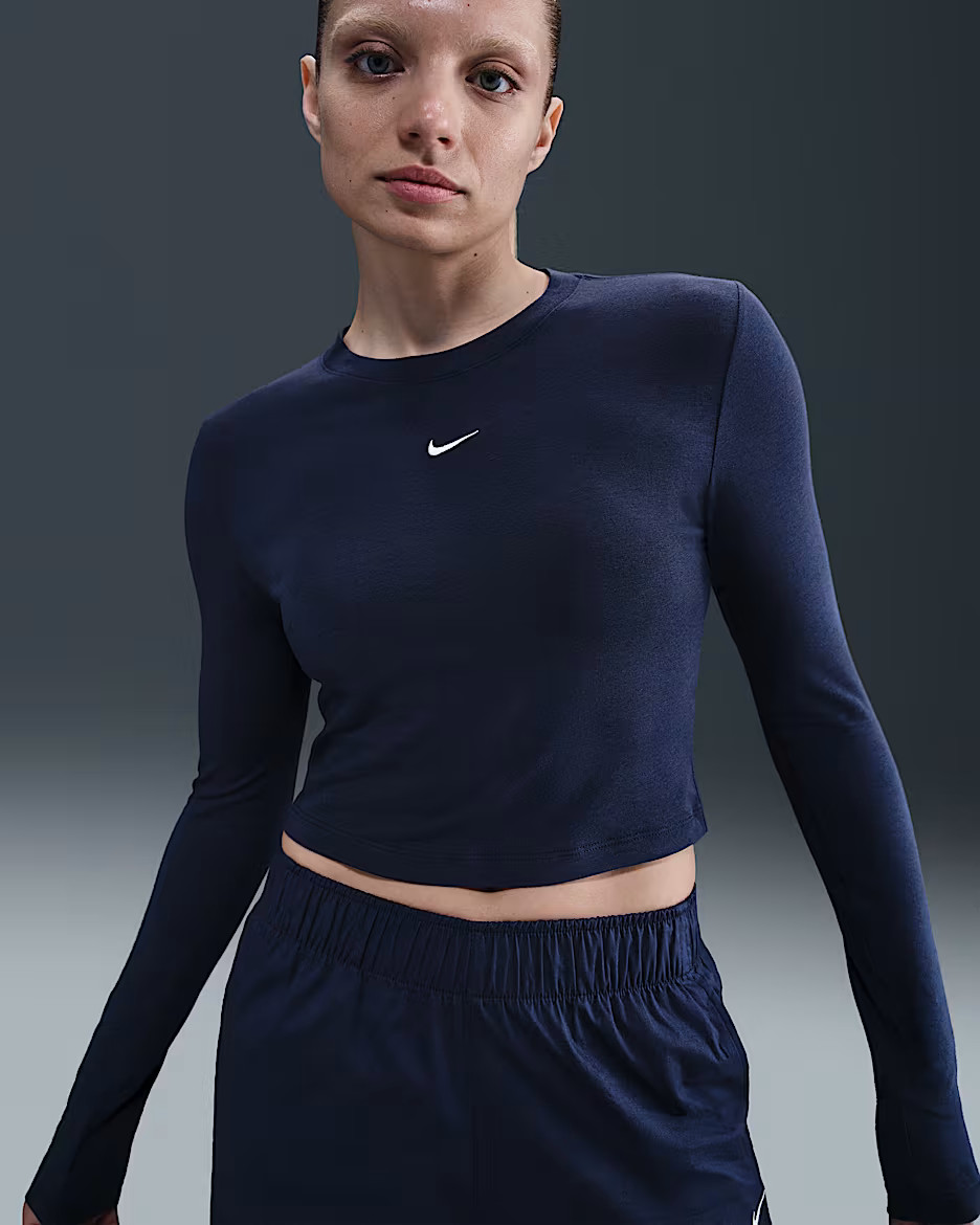 Nike Sportswear Chill KnitWomen's Slim Long-Sleeve Cropped Top | Nike (US)