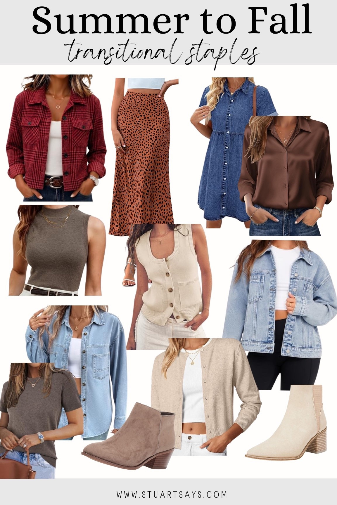Summer to fall transitional pieces you need this year!

#LTKootd #LTKgrwm #LTKSeasonal