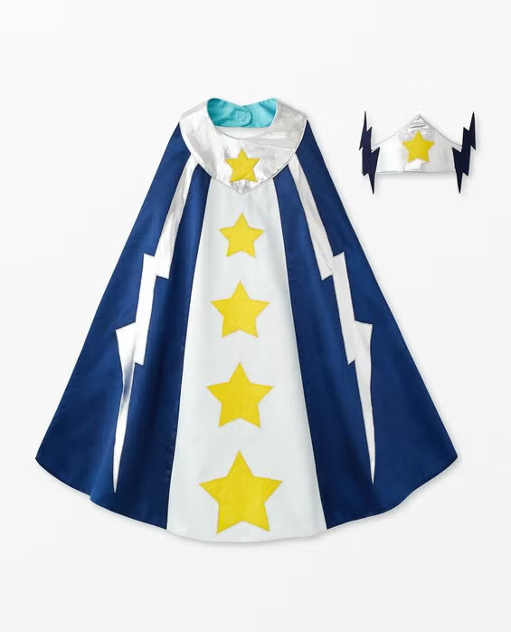Girls' & Boys' Superhero Halloween Costume Set - Size Big Kids One Size by Hanna Andersson | Hanna Andersson