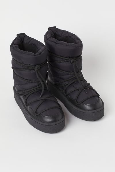 Padded boots | H&M (UK, MY, IN, SG, PH, TW, HK)