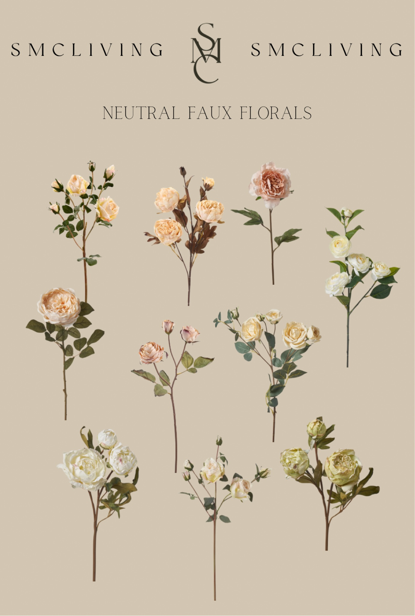 Neutral faux florals 🤩

These all give the same vibe as the sold out viral faux peonies from Michael’s! 

#fauxpeonies
#fauxhydrangeas
#fauxflorals
#fauxflowers
#fauxroses
#fakeflowers 
#peonies
#hydrangeas 